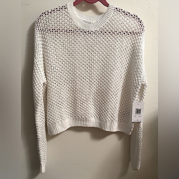 NWT~Hurley Cropped Knit Sweater - Picture 2 of 7